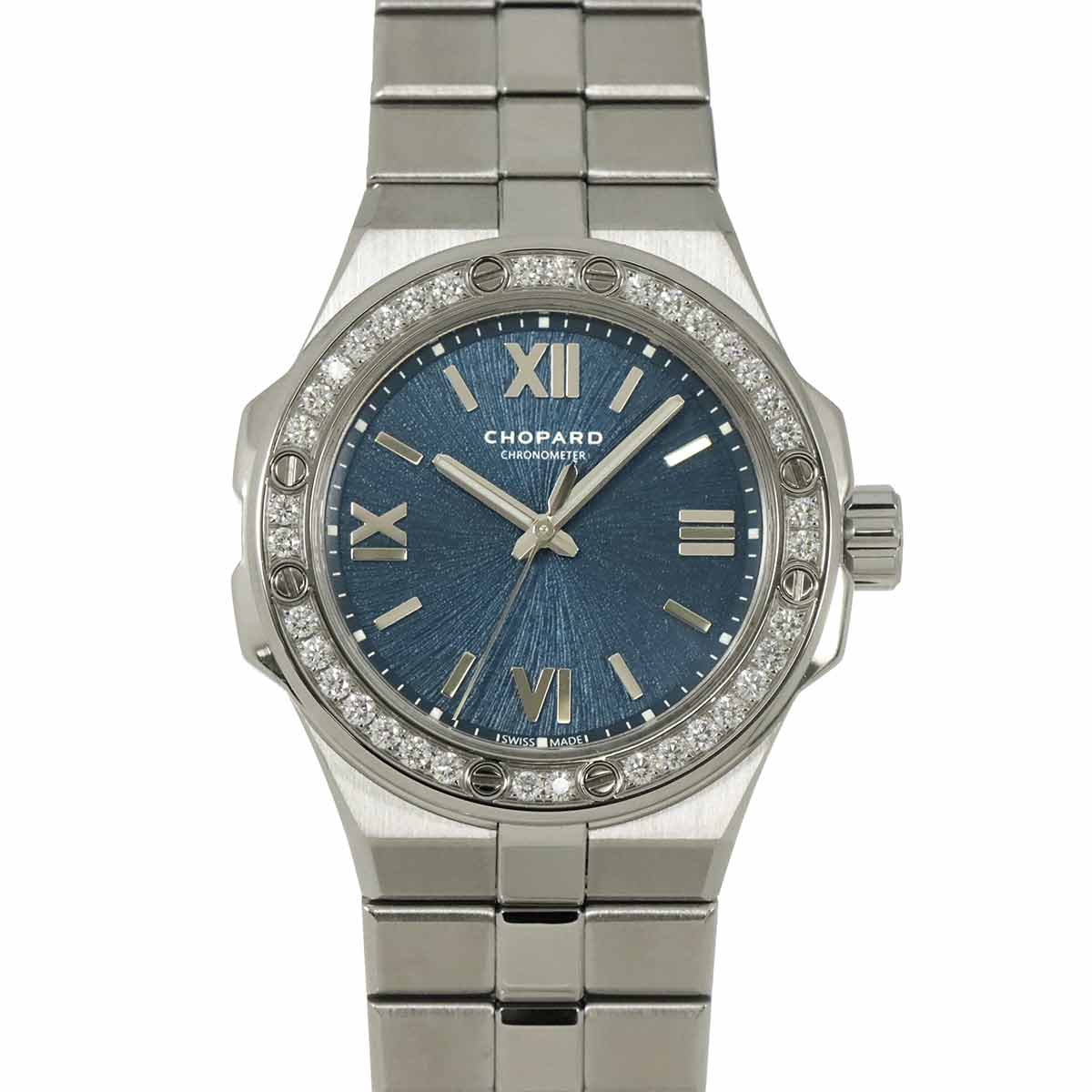 Alpine Eagle 298617 3002 Diamond Automatic Blue Dial Ladies