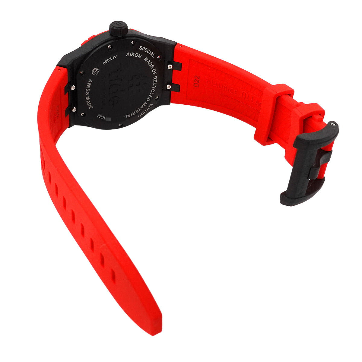 AIKON TIDE AI2008 Quarts Red Dial Mens Watch