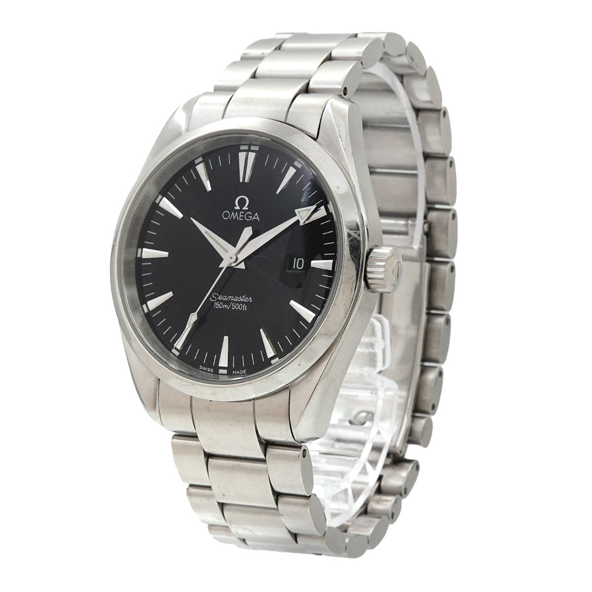 Seamaster Aqua Terra 2517.50 Quartz Black Dial Mens Watch