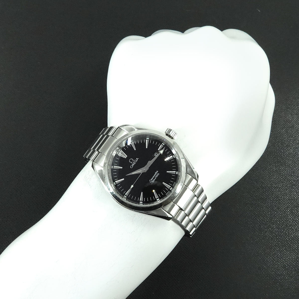 Seamaster Aqua Terra 2517.50 Quartz Black Dial Mens Watch
