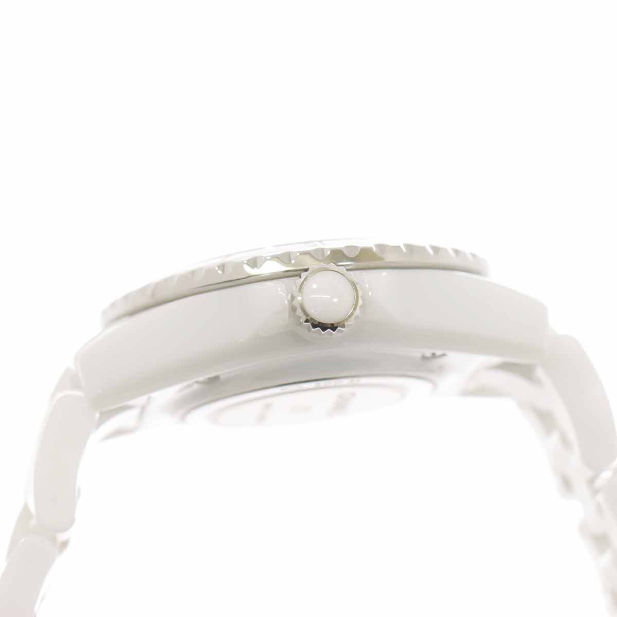 J12 Phantom H6345 Quartz White Dial Ladies Watch