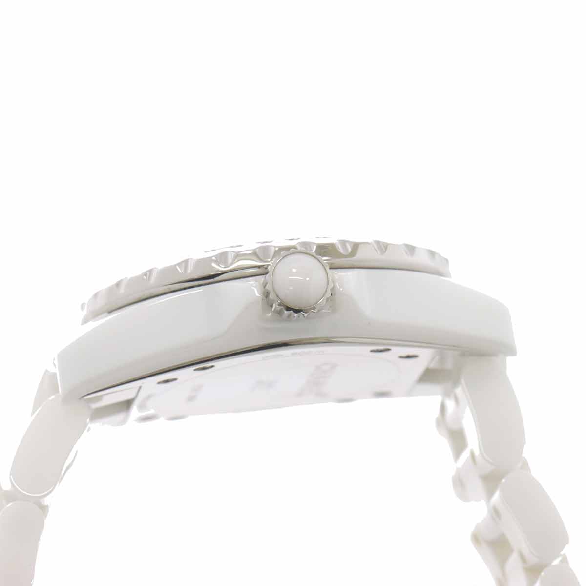 J12 33mm H2010 12P Diamond Pink Sapphire Quartz Watch