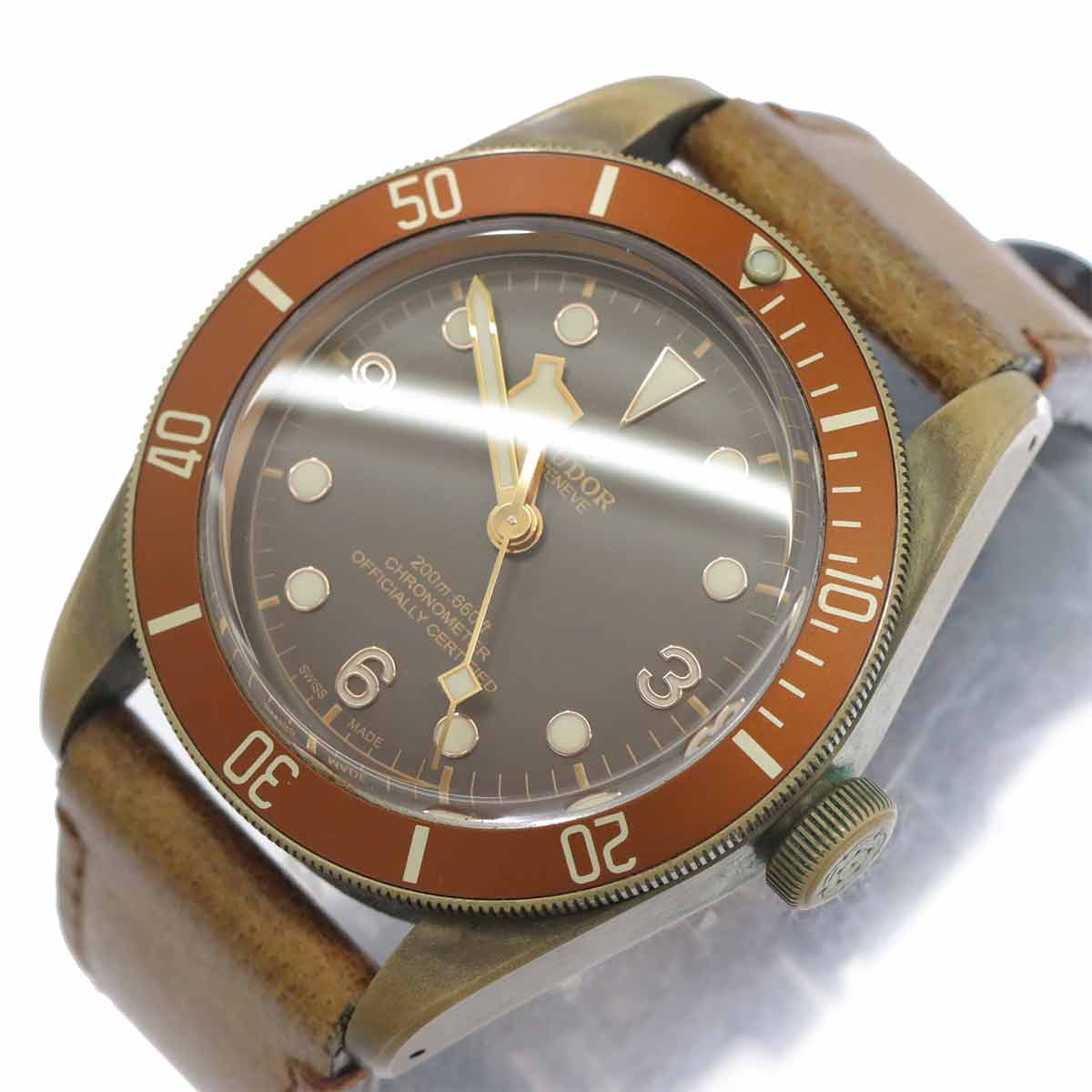 Black Bay Bronze 79250BM Automatic Brown Dial Mens Watch