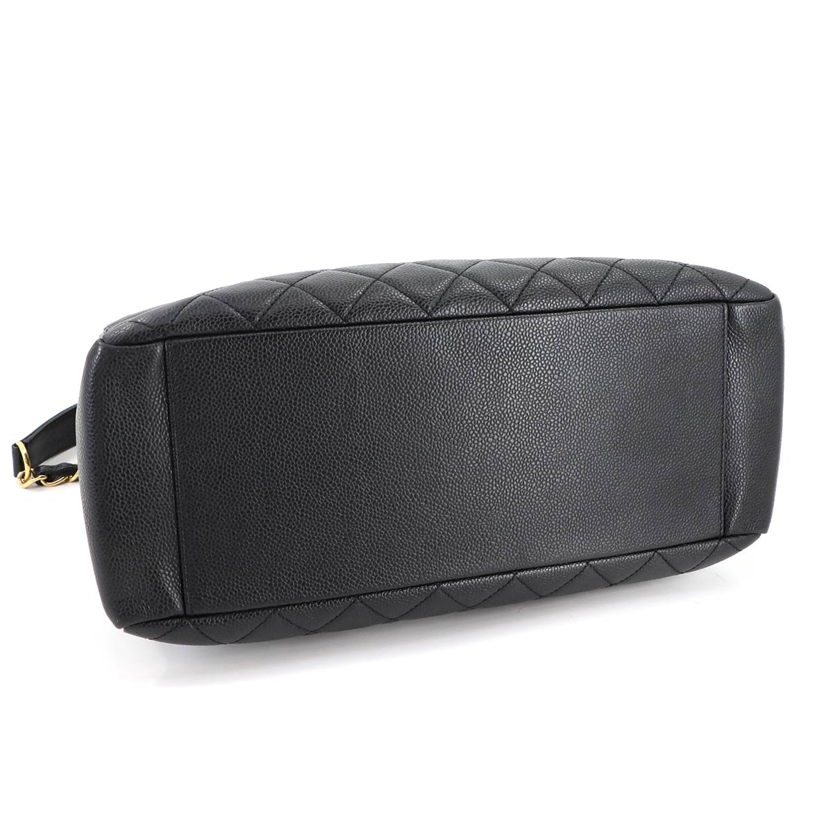 Grand Shopping Tote Bag GST Leather Black A50995