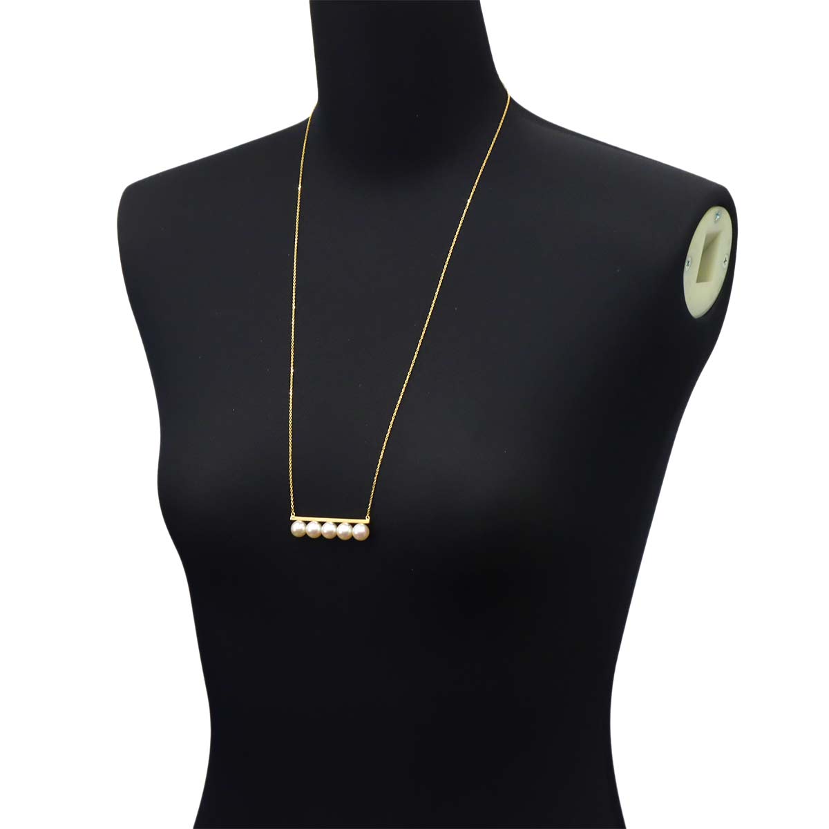 Balance Signature Akoya Pearl 8.5-8.4mm Necklace 18K YG 750