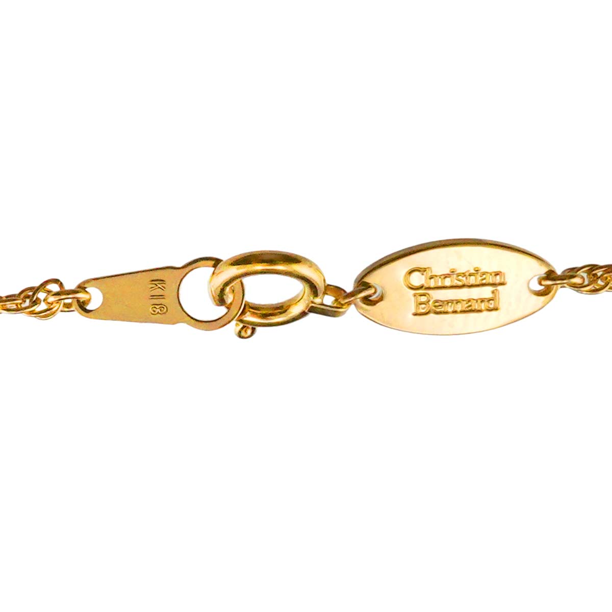 Diamond 2.75ct Necklace 18K Yellow Gold 750