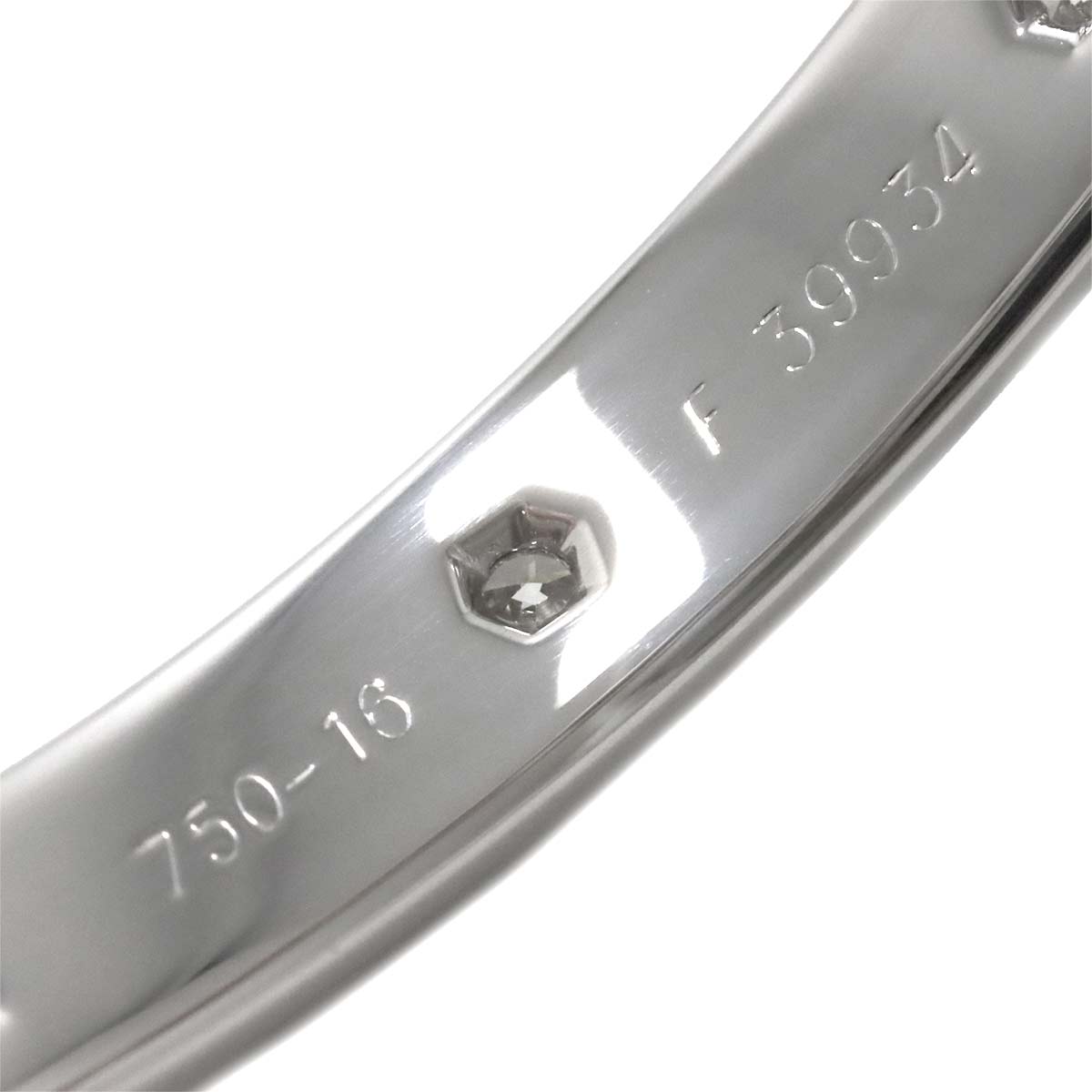 Love Bracelet Diamond 10P Bangle 18K WG 750 Size16