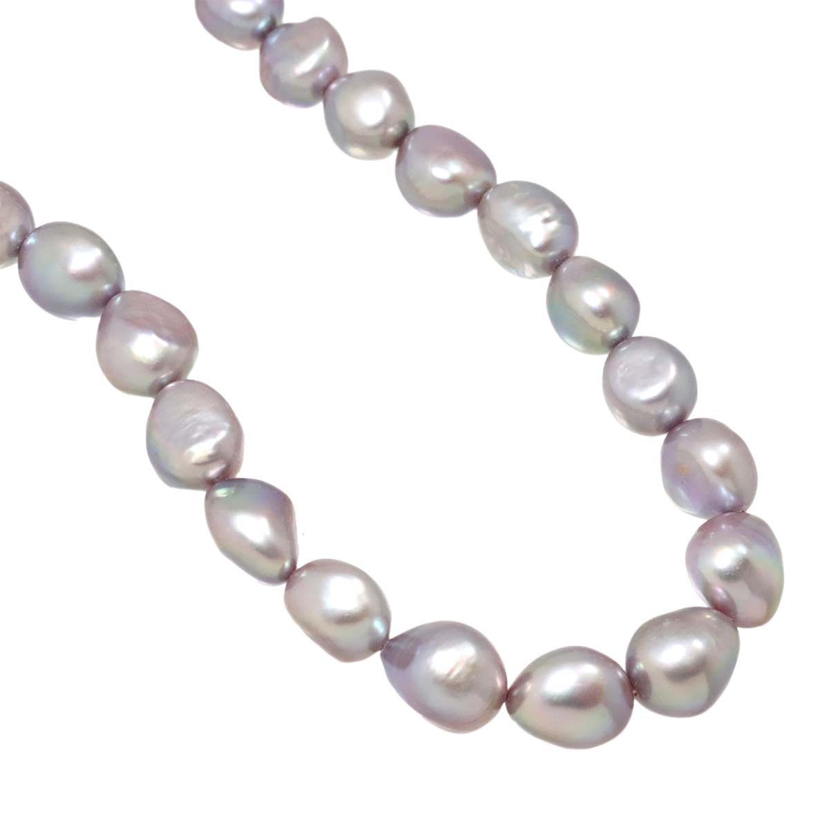 Baroque Pearl Necklace SV Silver 925