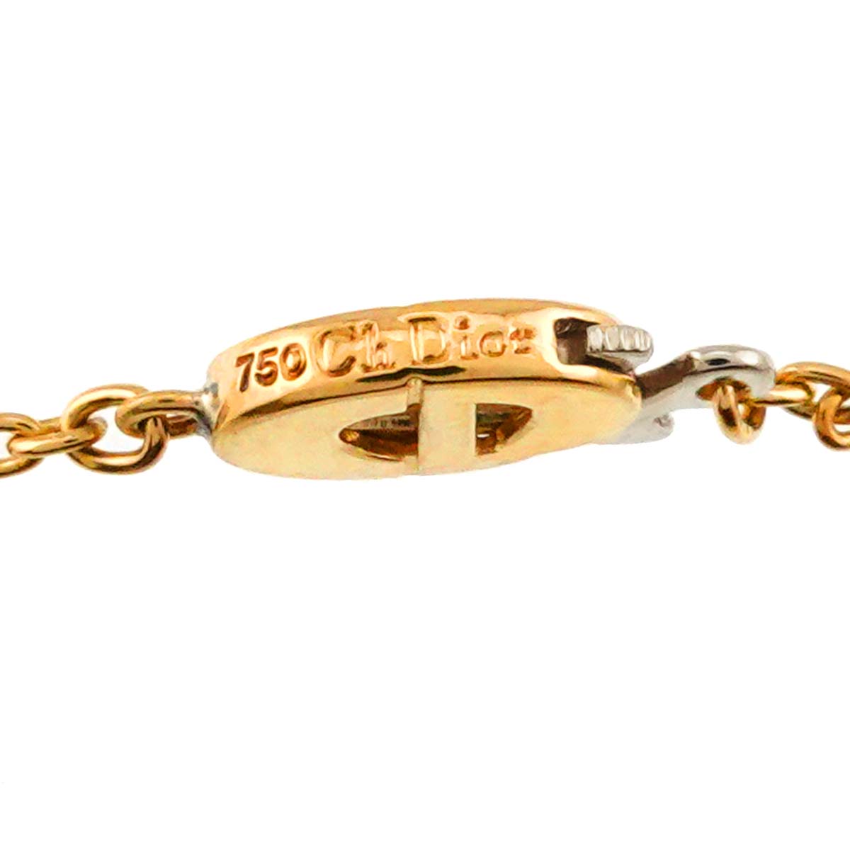 Diamond Necklace 18K YG WG 750