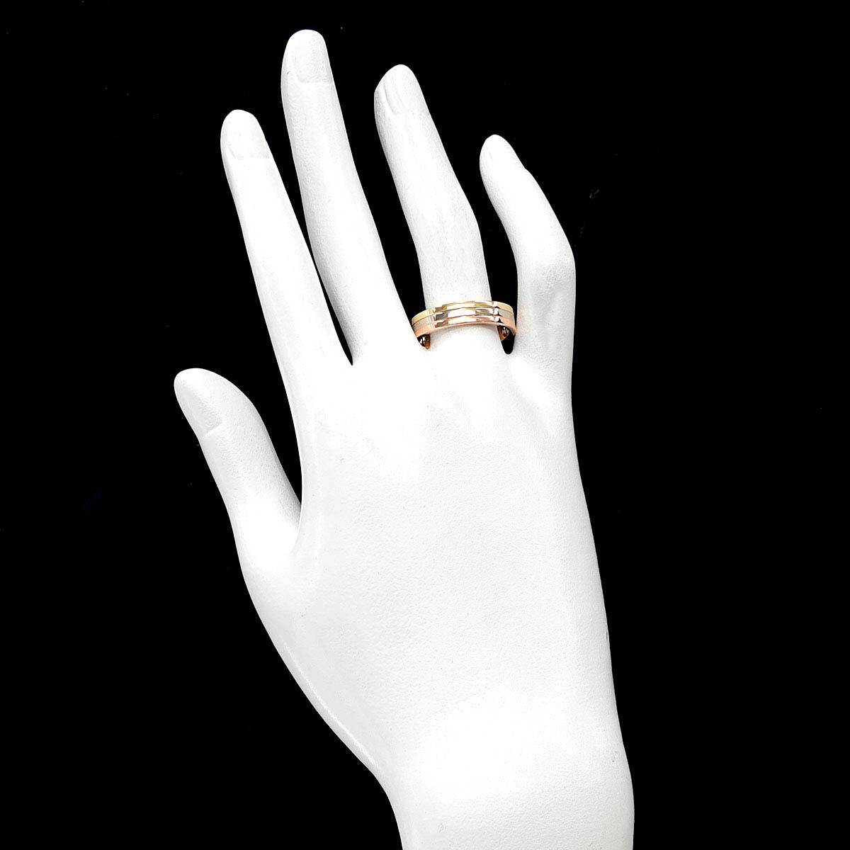 Cartier VENDOME Ring 18K YG WG PG 750 Size56 6-6.25(US)