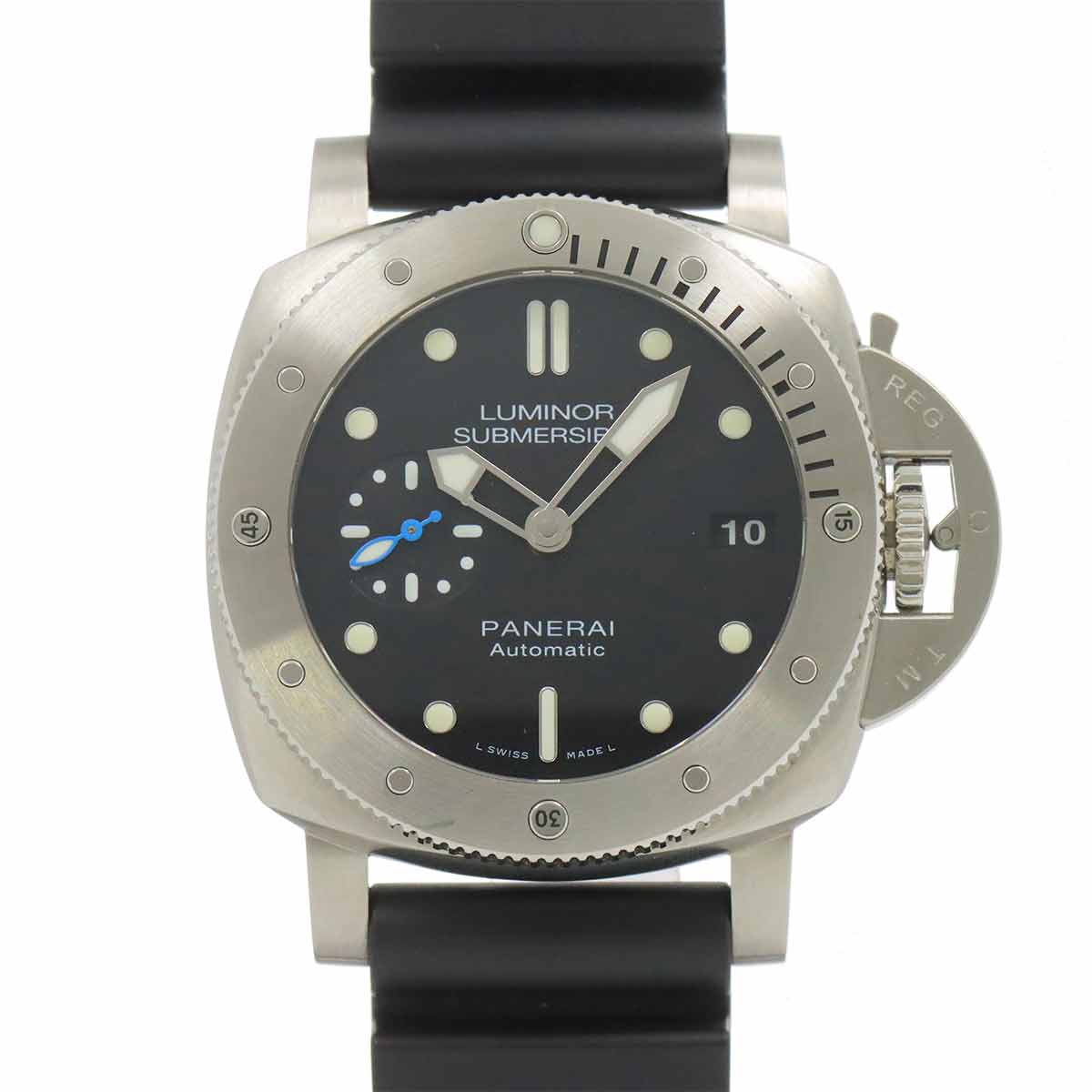 Submersible PAM00682 Automatic Date Black Dial Mens