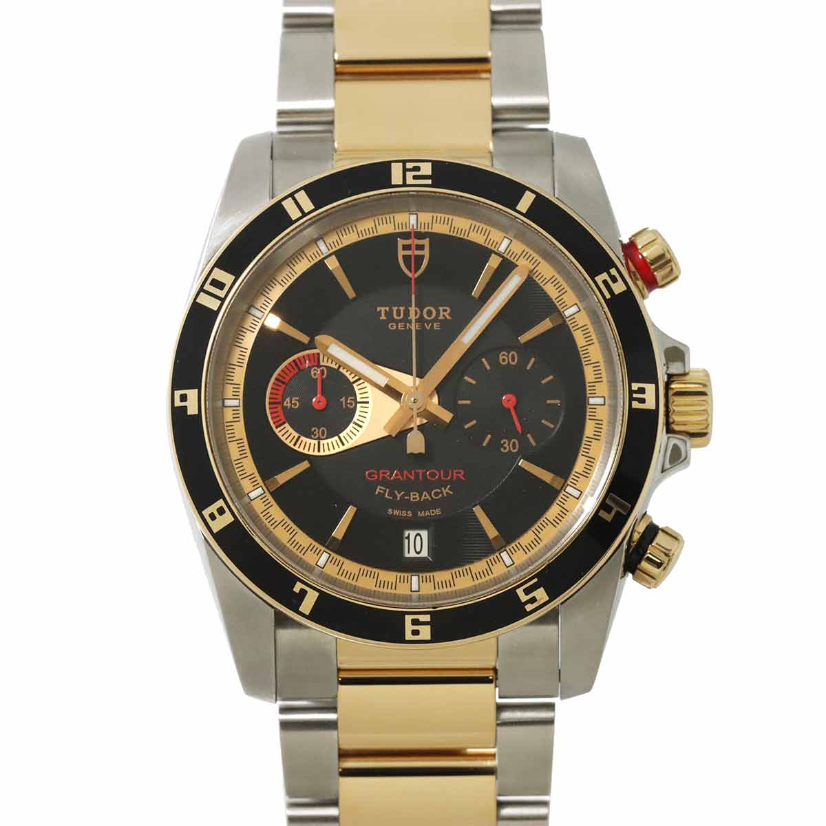 Grantour Chrono Flyback 20551N Automatic Black Dial Mens