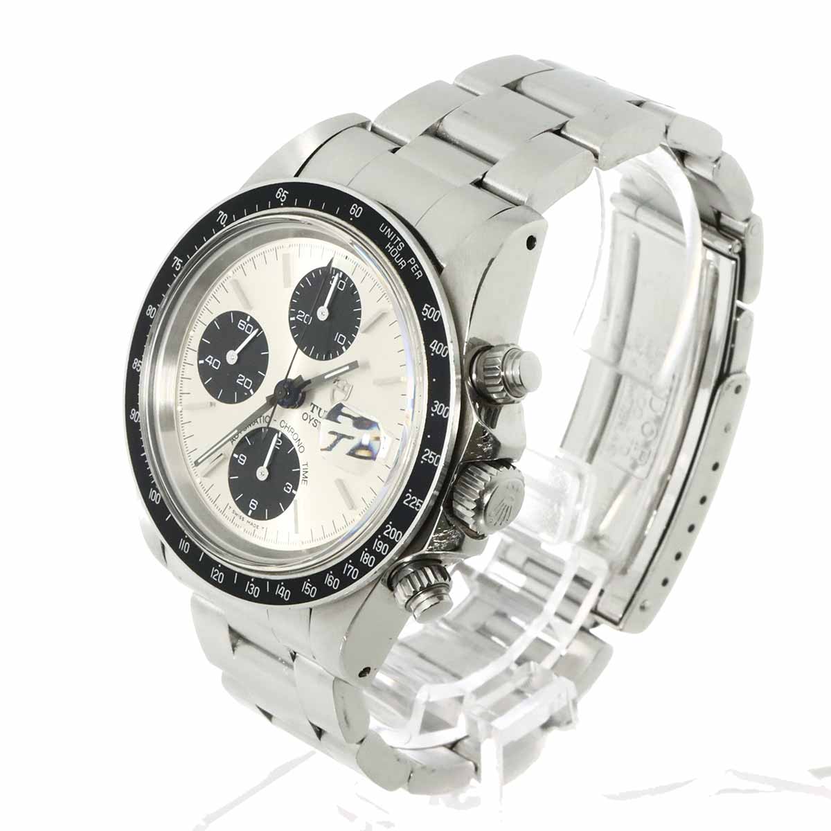 Oyster Date Chronotime 79160 Automatic Silver Dial Mens Watch
