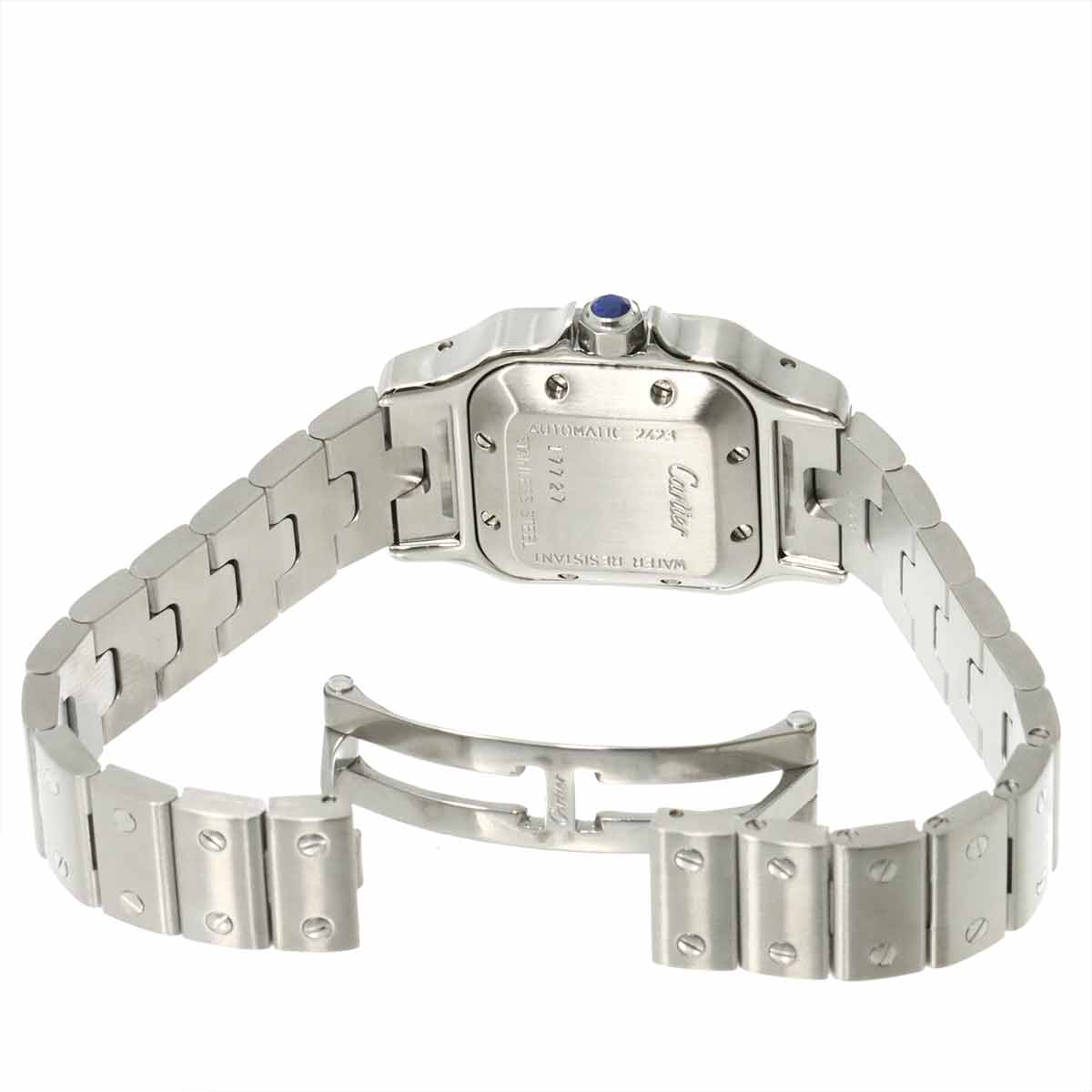 Santos Galbee SM W20044D6 Silver Dial Automatic Ladies