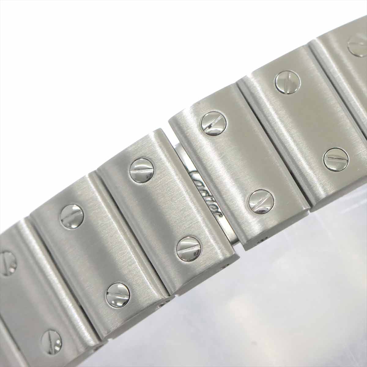 Santos Galbee SM W20044D6 Silver Dial Automatic Ladies