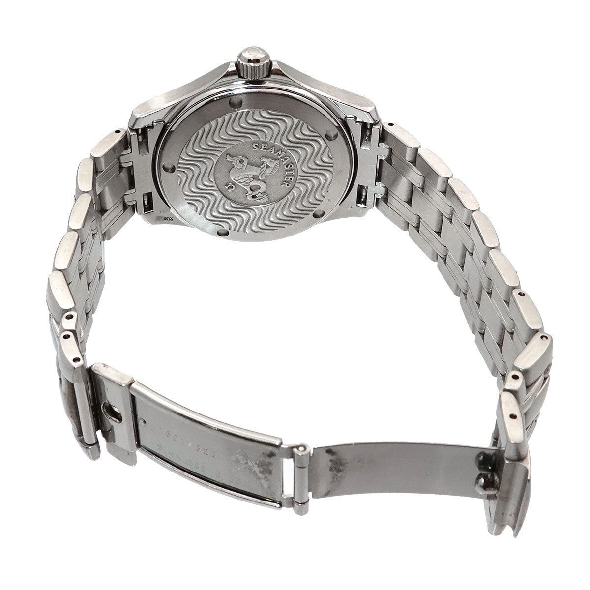 Seamaster 120m 2511 81 Quartz Date Navy Dial Mens Watch