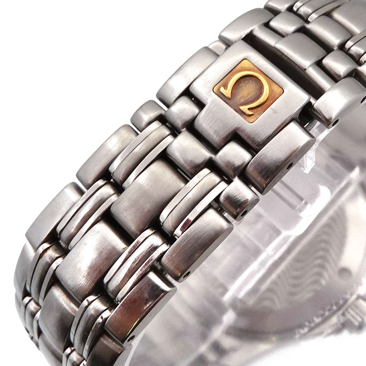 Seamaster 120m 2511 81 Quartz Date Navy Dial Mens Watch