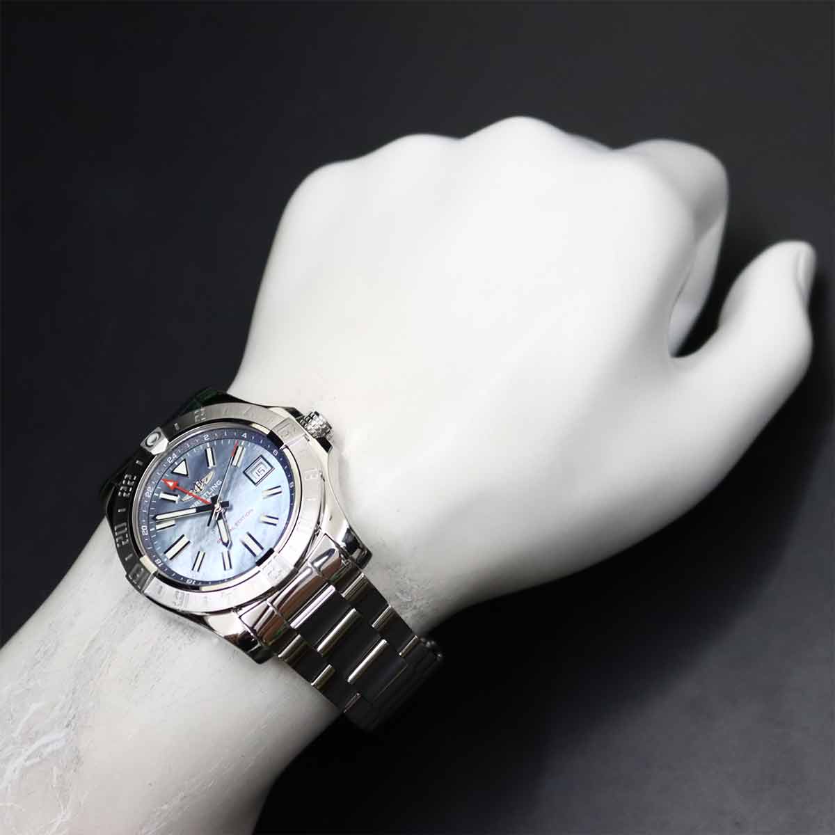 Avenger II GMT A32390 Japan Limited Blue Shell Dial Mens