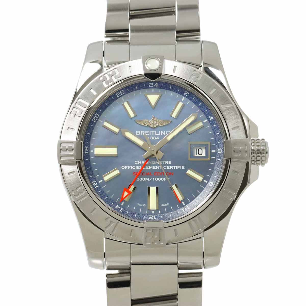 Avenger II GMT A32390 Japan Limited Blue Shell Dial Mens