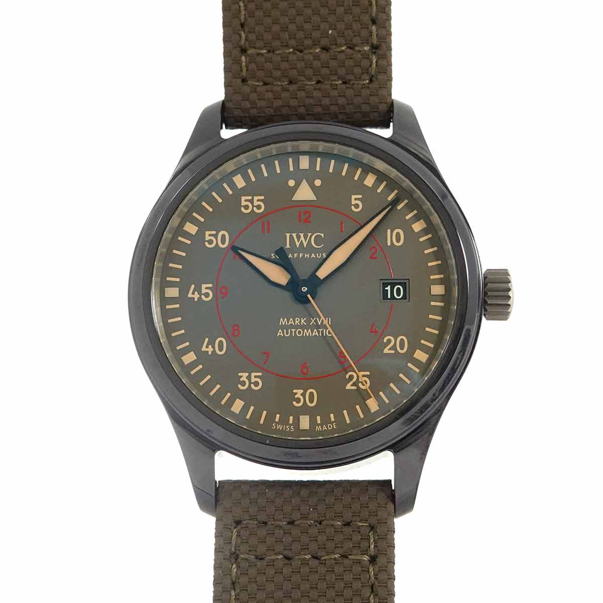 Pilot Watch MarkXVIII TOP GUN IW324702 Automatic Gray Dial Mens