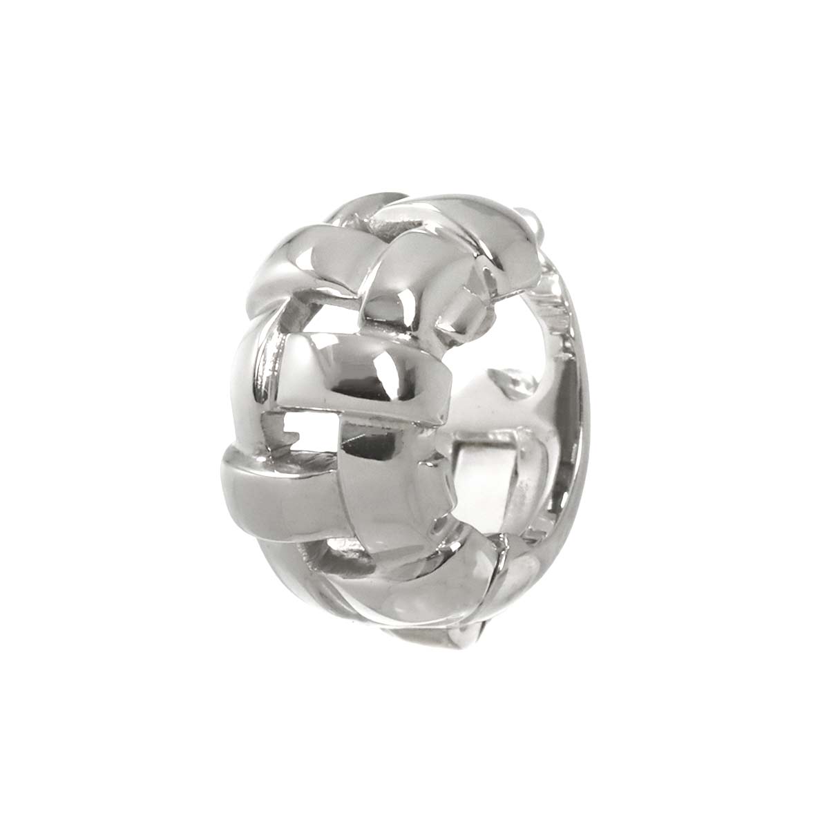 Earring Clip-on 18K WG 750 One Piece only