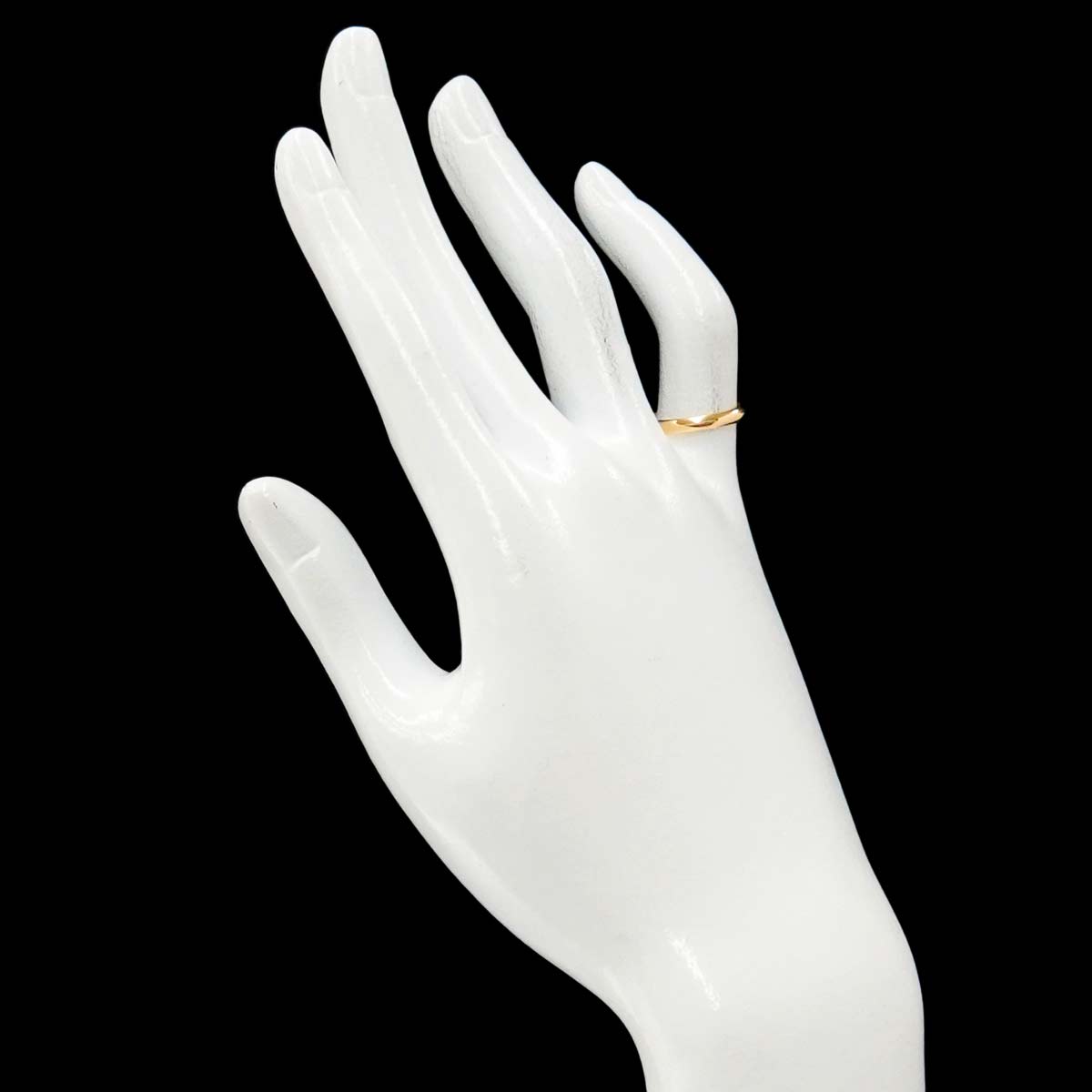 1895 Classic Band Ring 18K Yellow Gold 750 size49 4.75-5(US)
