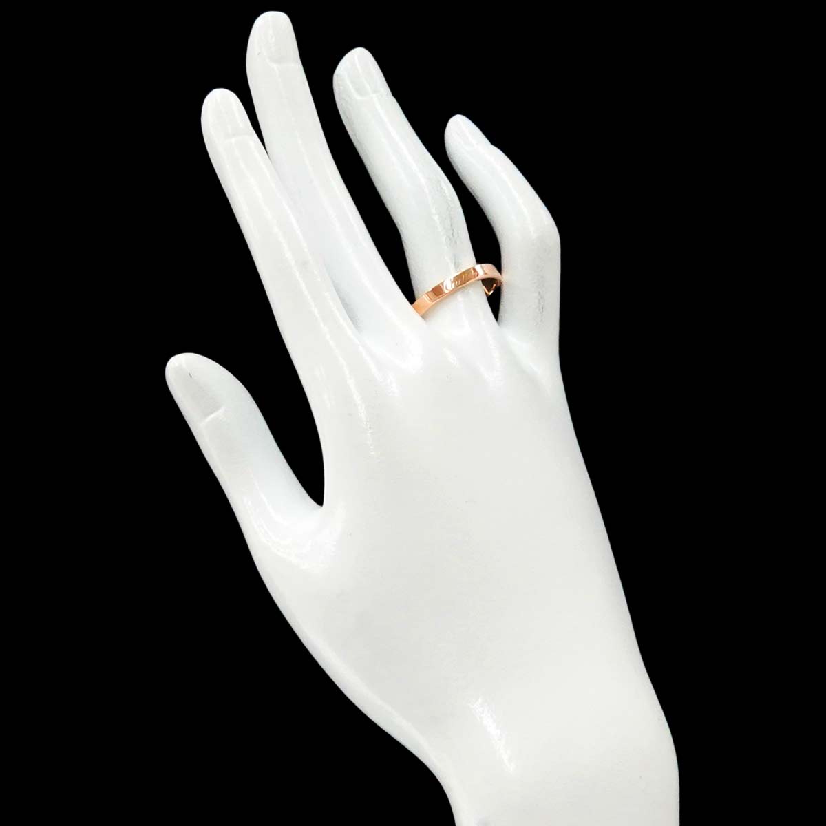 C de Ring 18K Pink Gold 750 Size63 10-10.25(US)