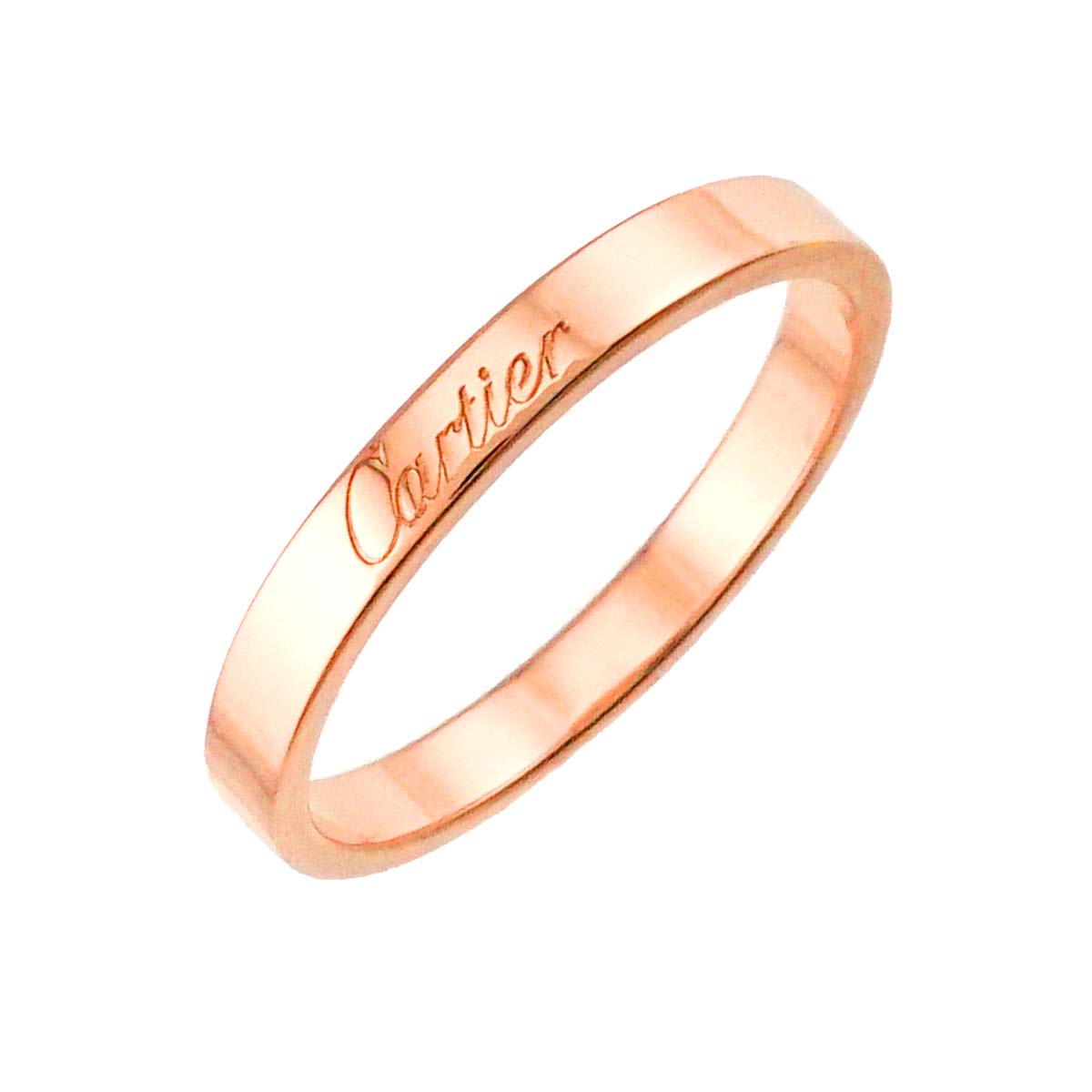 C de Ring 18K Pink Gold 750 Size63 10-10.25(US)
