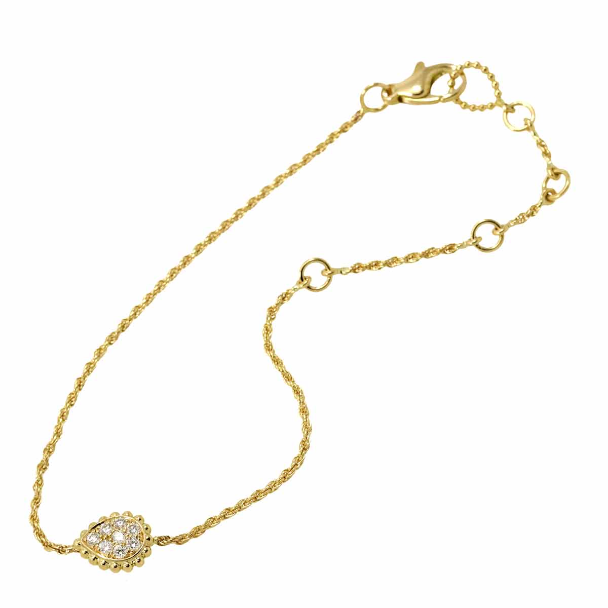 Serpent Boheme Diamond Bracelet XS 18K YG 750 Size:17.5