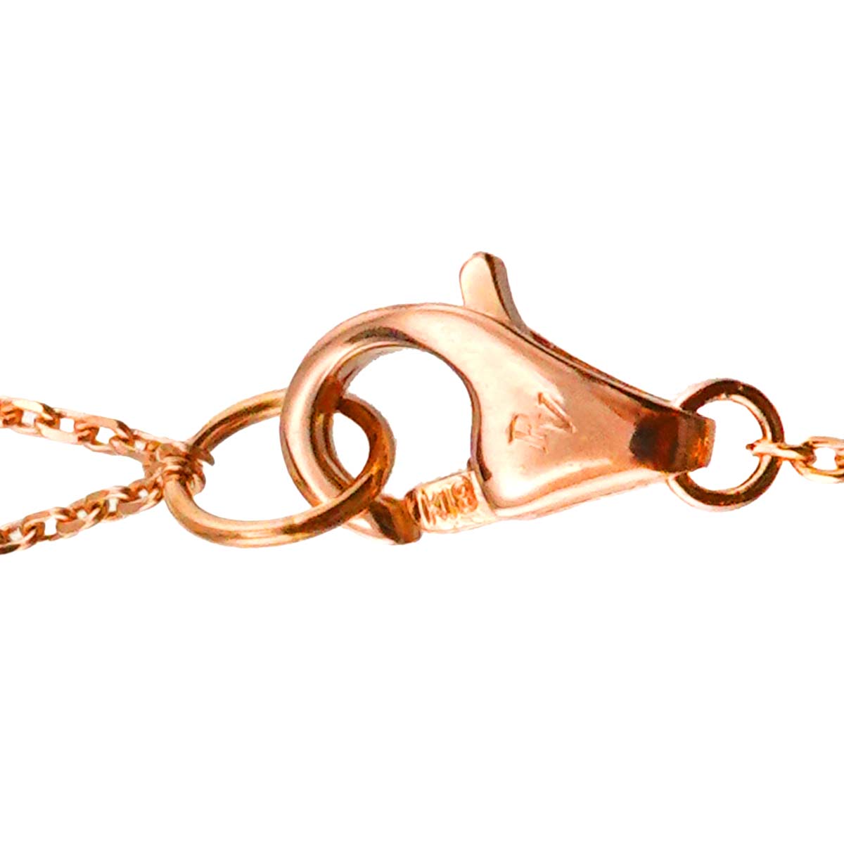 Diamond 0.20ct Necklace 18K PG 750