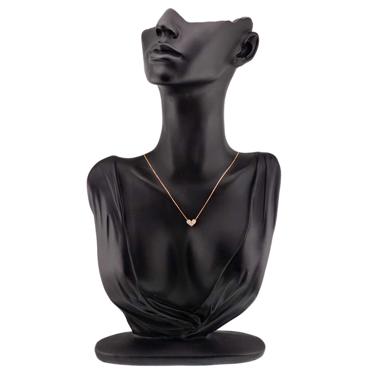 Diamond 0.20ct Necklace 18K PG 750