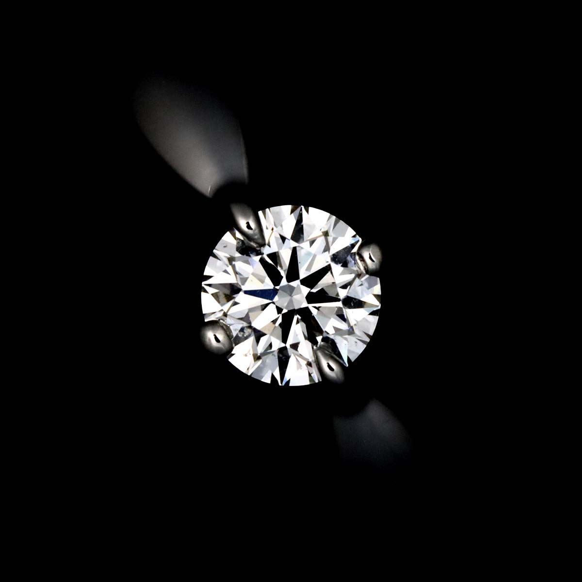 Diamond 0.30ct G/VS2/EX Ring Platinum size4.75-5(US)