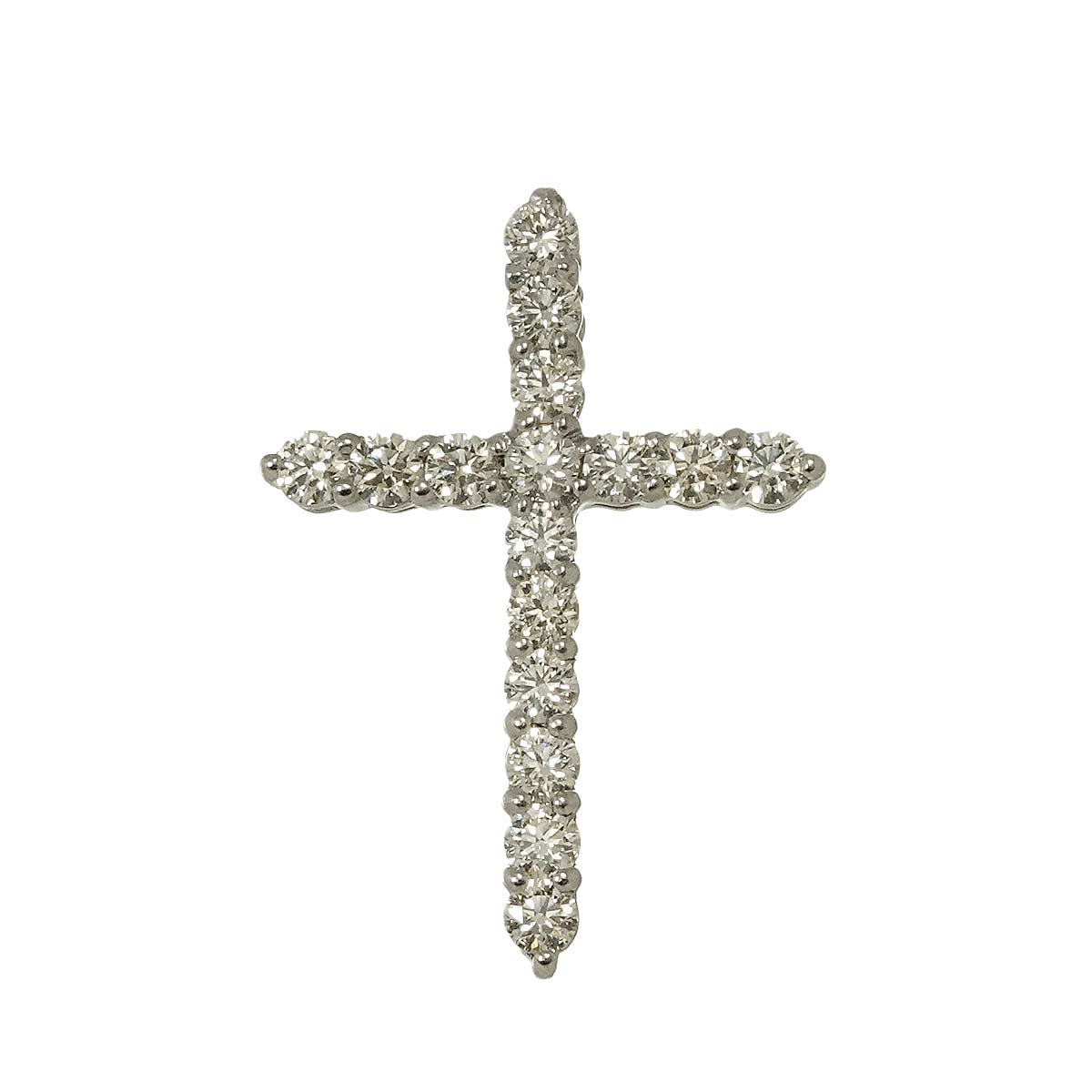 Diamond 1.00ct Pendant Top Pt Platinum