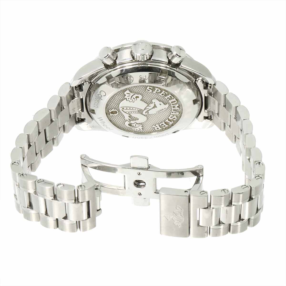 Speedmaster 38 324.38.50.02.001 Chronograph Silver Dial Boys