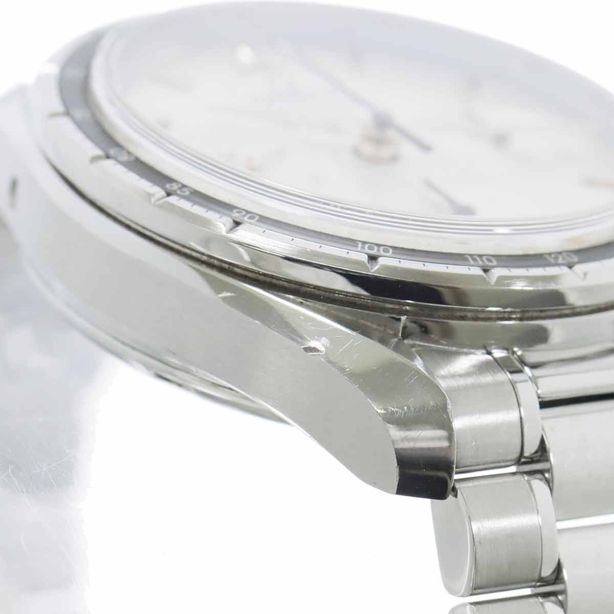 Speedmaster 38 324.38.50.02.001 Chronograph Silver Dial Boys