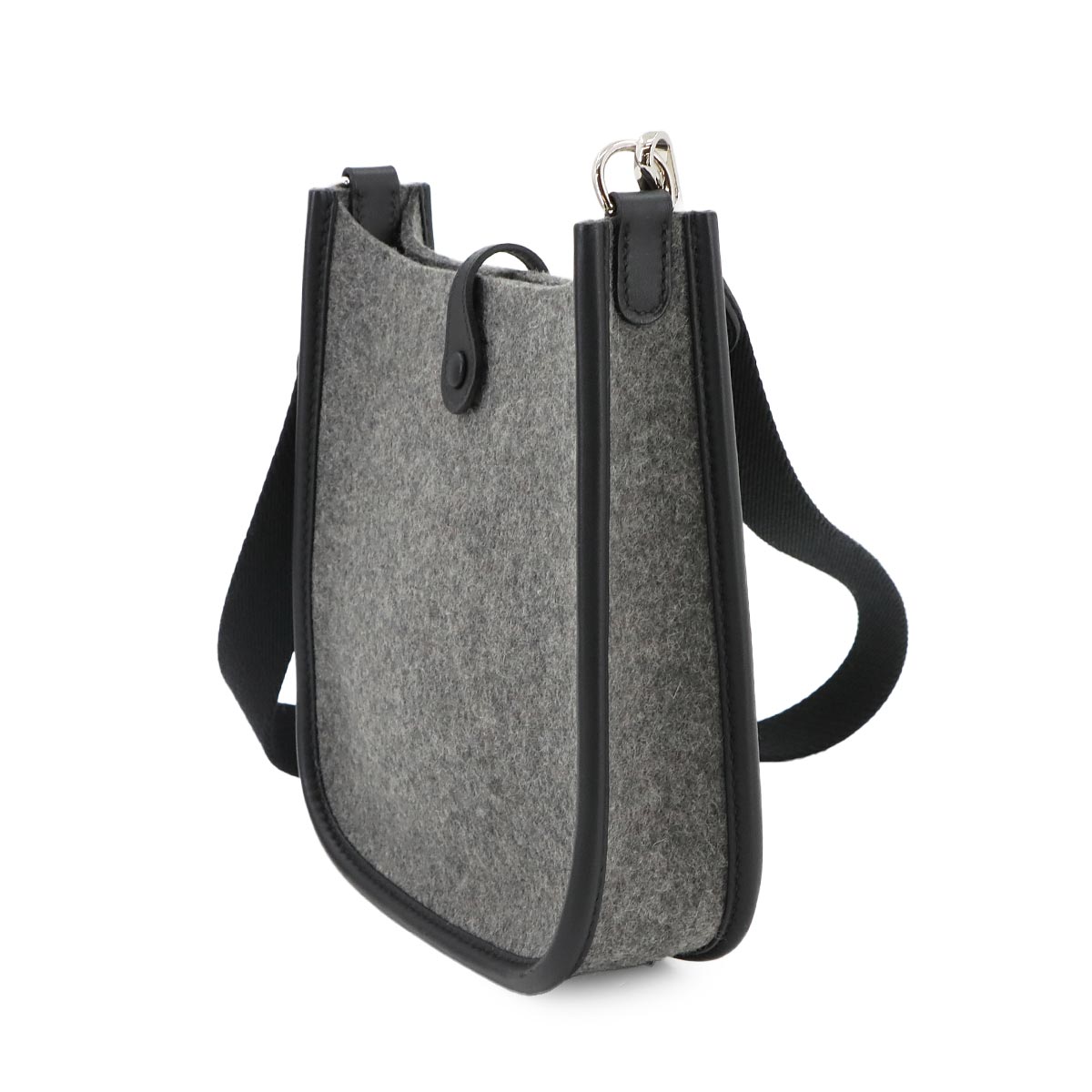 Evelyne TPM Shoulder Bag Felt Swift Gris Moyen Black Y Purse