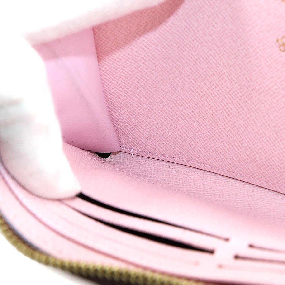 LV x TM Zippy Wallet Sakura Brown M13433 Purse