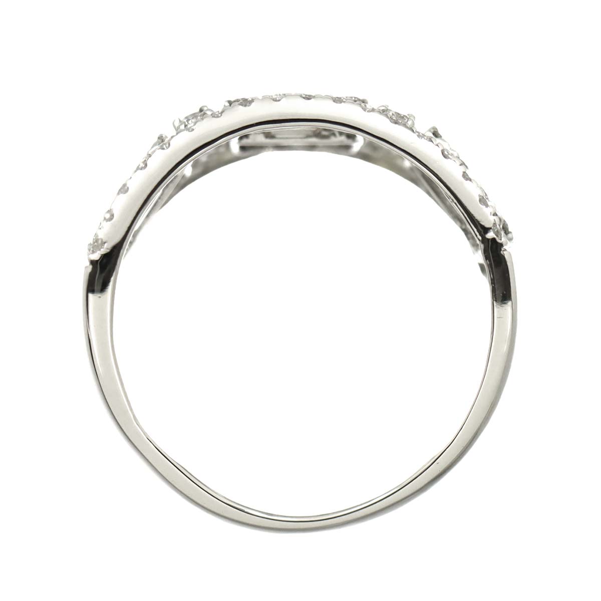 Diamond 1.00ct Ring Pt Platinum size6-6.25(US)