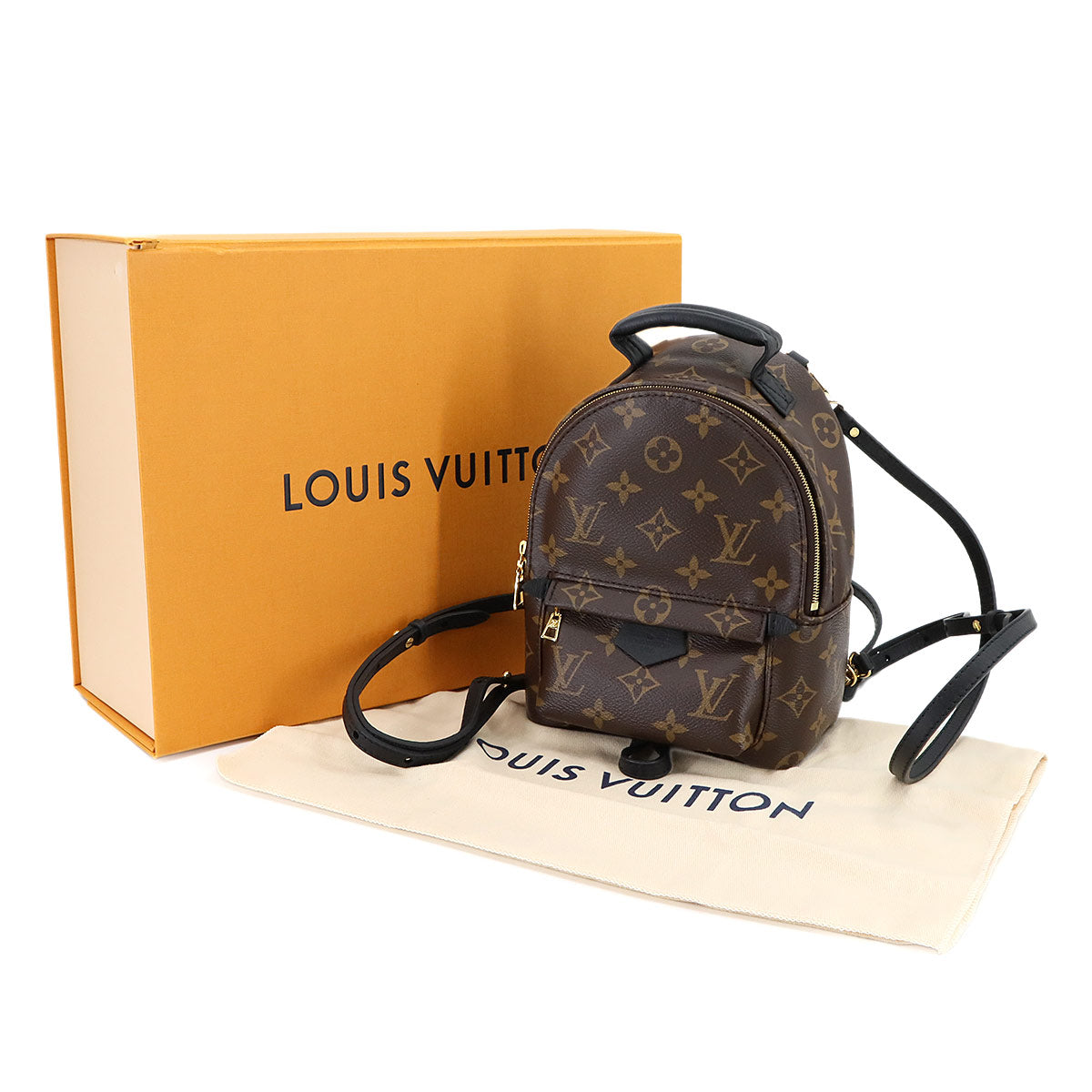 Monogram Palm Springs Backpack Mini M44873 Brown Purse