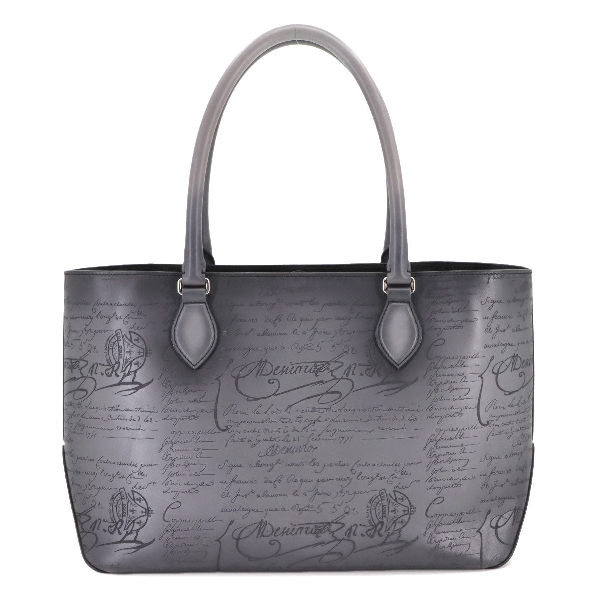 Calligraphy Toujours Mini Tote Bag Light Alluminio Grey