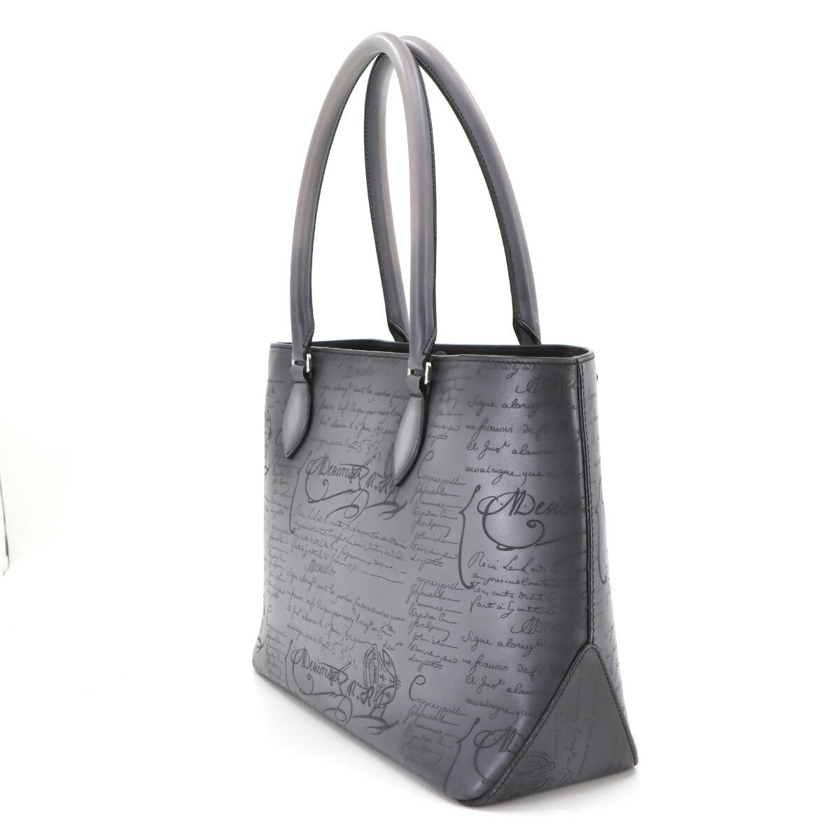 Calligraphy Toujours Mini Tote Bag Light Alluminio Grey