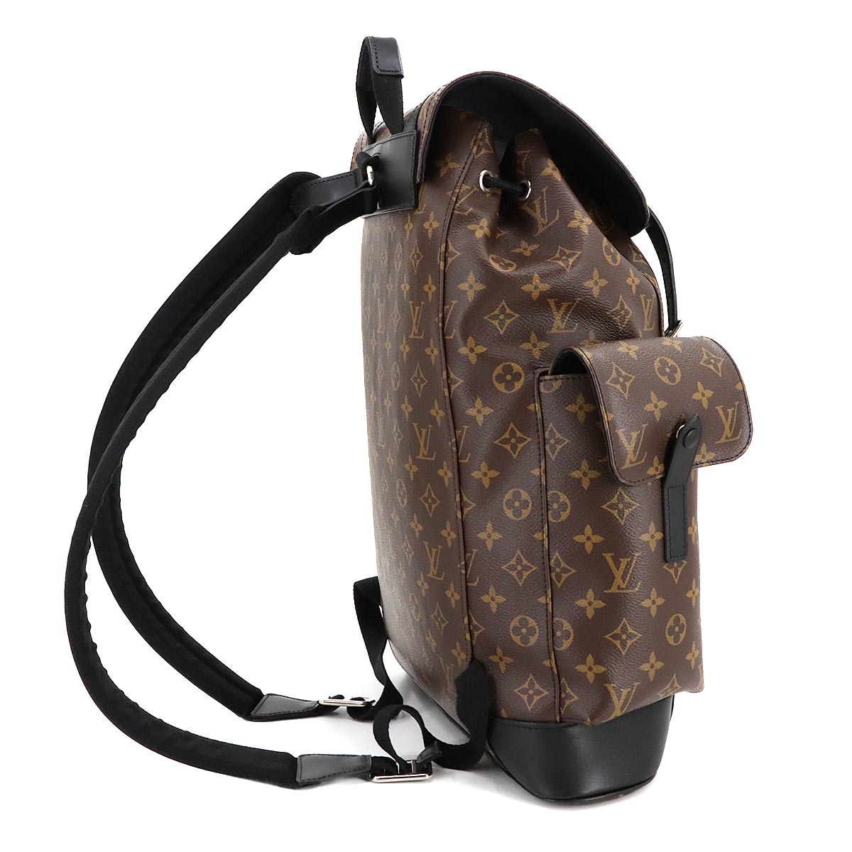 Monogram Macassar Christopher Backpack M43735 Purse