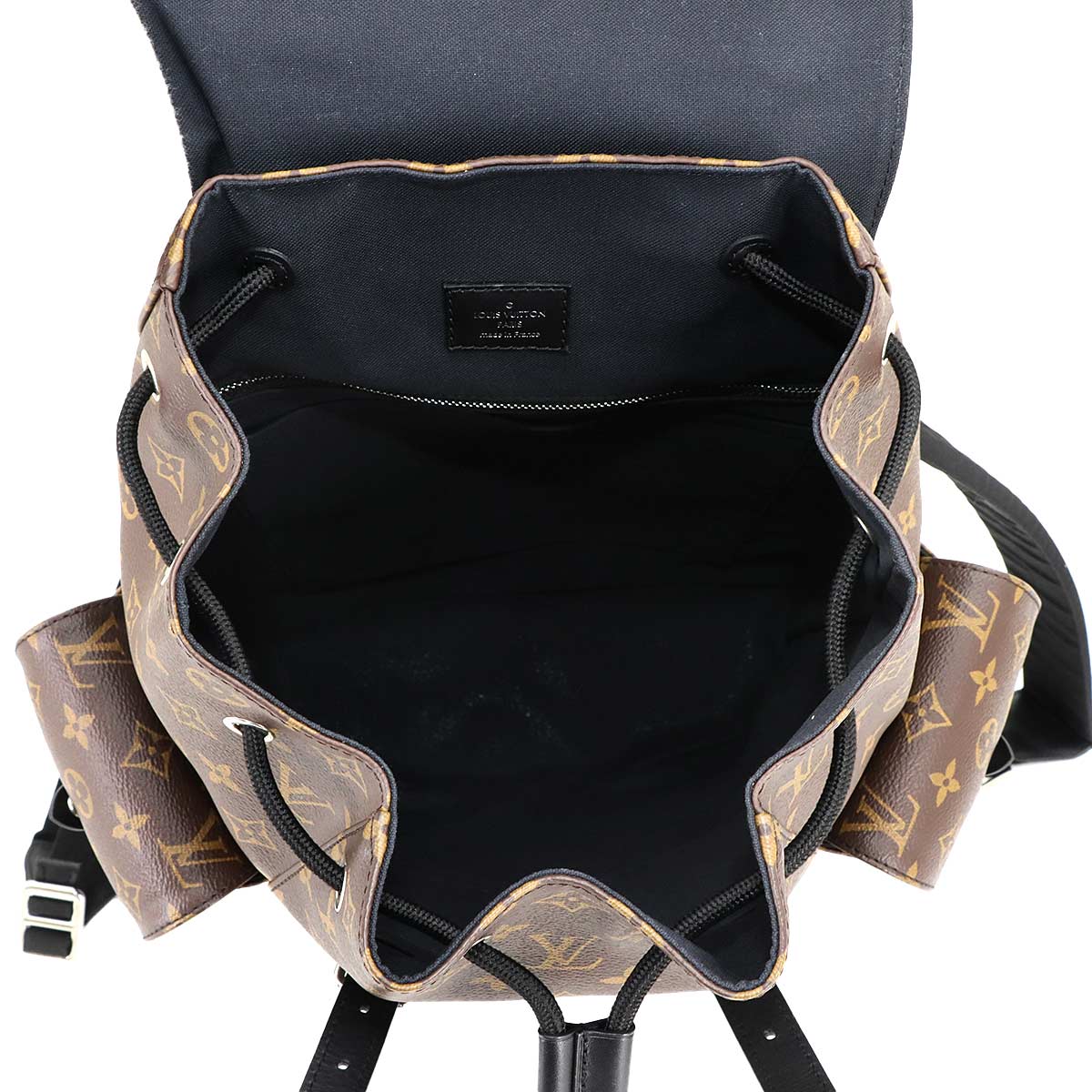 Monogram Macassar Christopher Backpack M43735 Purse
