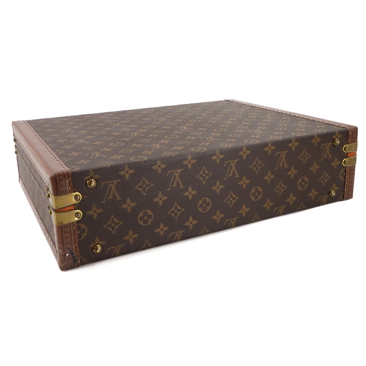 Monogram President Classeur Trunk Case Brown M53012