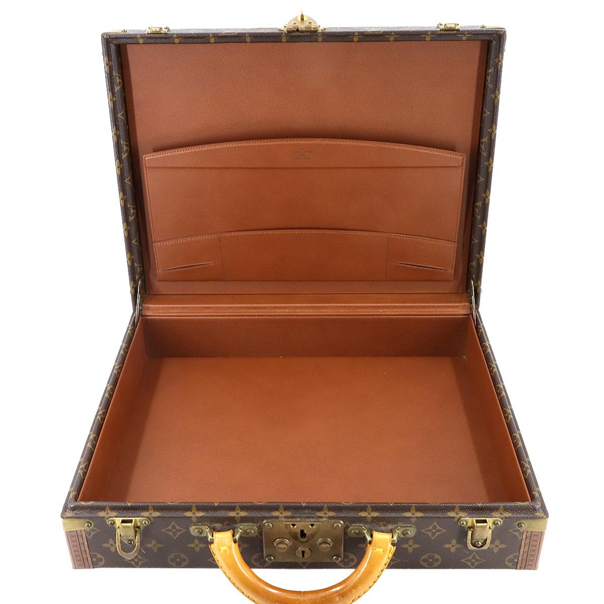 Monogram President Classeur Trunk Case Brown M53012