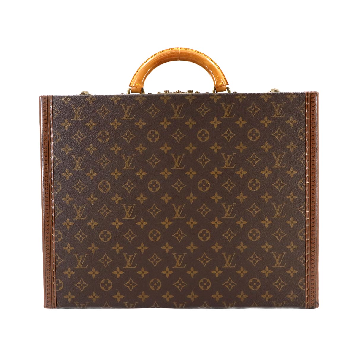 Monogram President Classeur Trunk Case Brown M53012