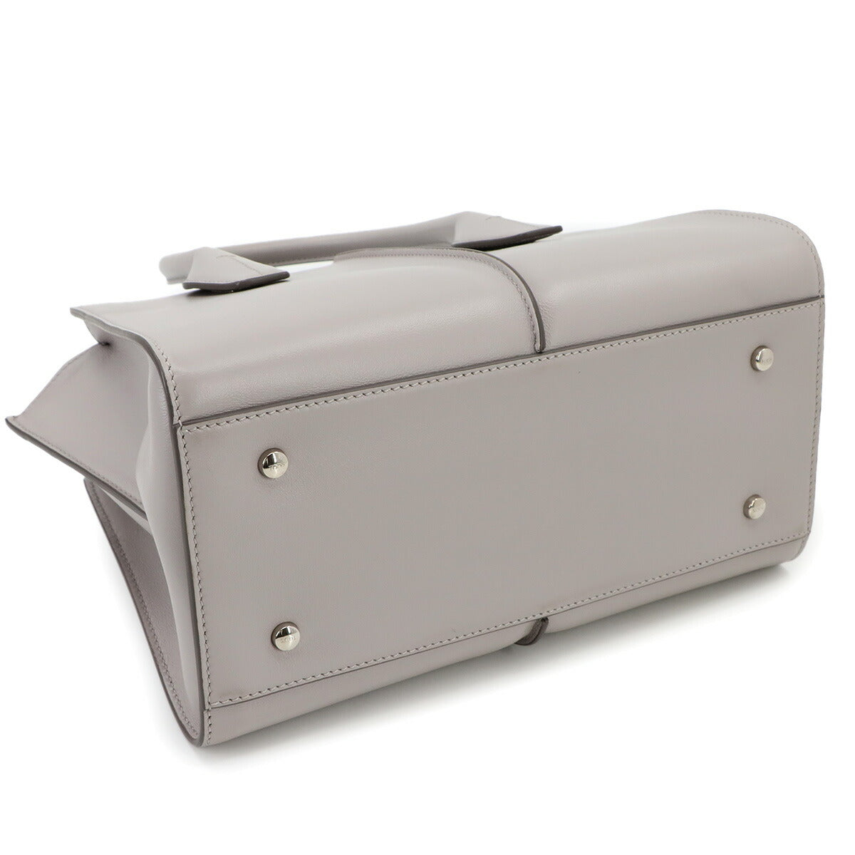 Holly Bag Small Hand Shoulder Bag Leather Gray Purse