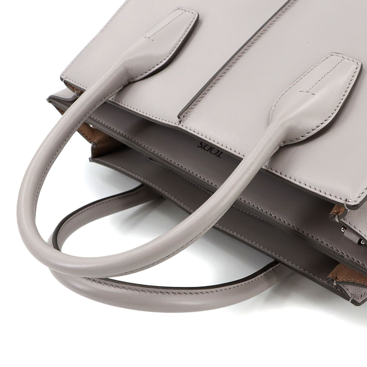 Holly Bag Small Hand Shoulder Bag Leather Gray Purse