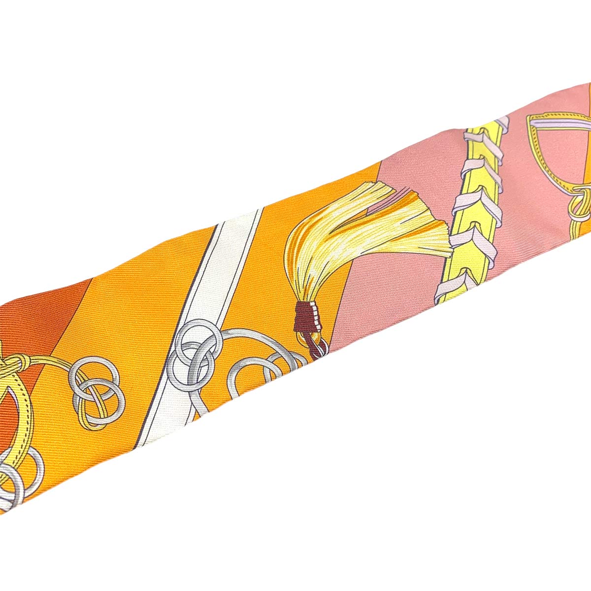 Twilly Scarf Silk Brides et Gris Gris Multicolor