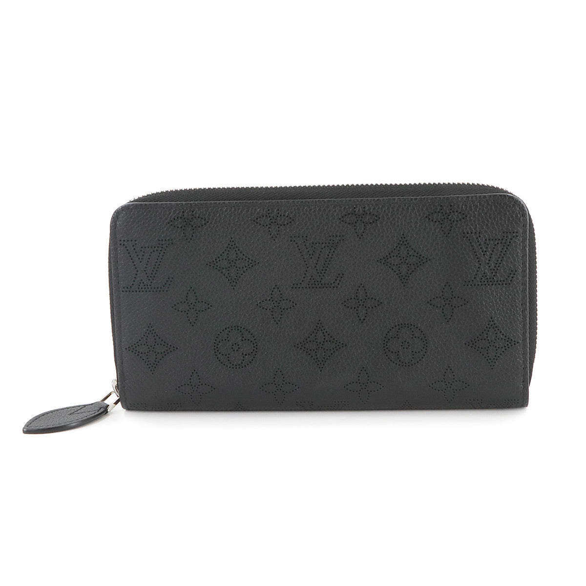 Mahina Zippy Wallet Leather Black M61867 Purse